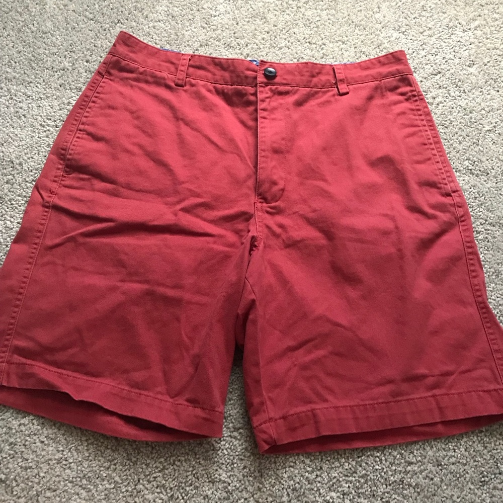 Men’s Chaps red dress shorts